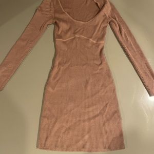 Abercrombie and Fitch elevated ribbed sweater dress